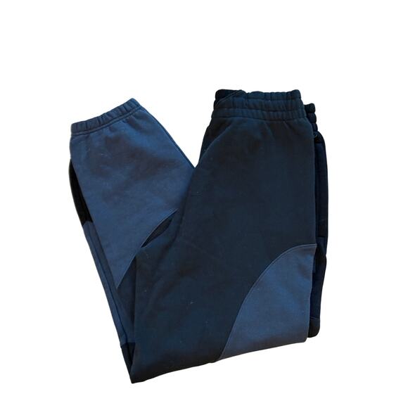 $148 Alo Yoga Make Waves Unisex Style Sweatpant Vintage Black Tonal size Medium - Picture 4 of 7